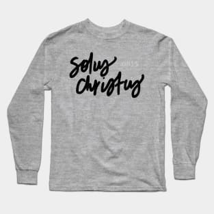 Solus Christus Long Sleeve T-Shirt